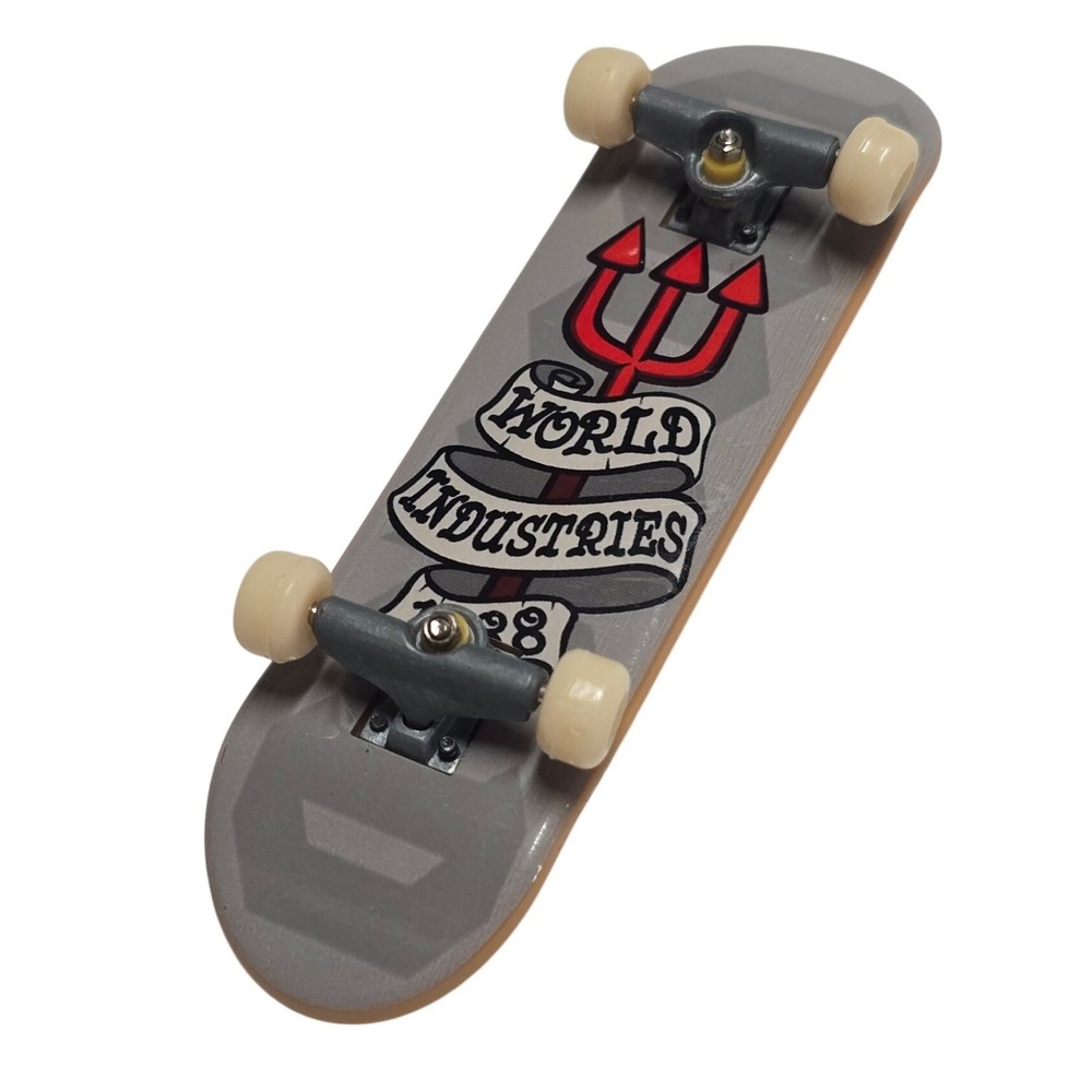 Tech Deck World Industries Fingerboard Skateboard Toy 96mm Vintage Trident